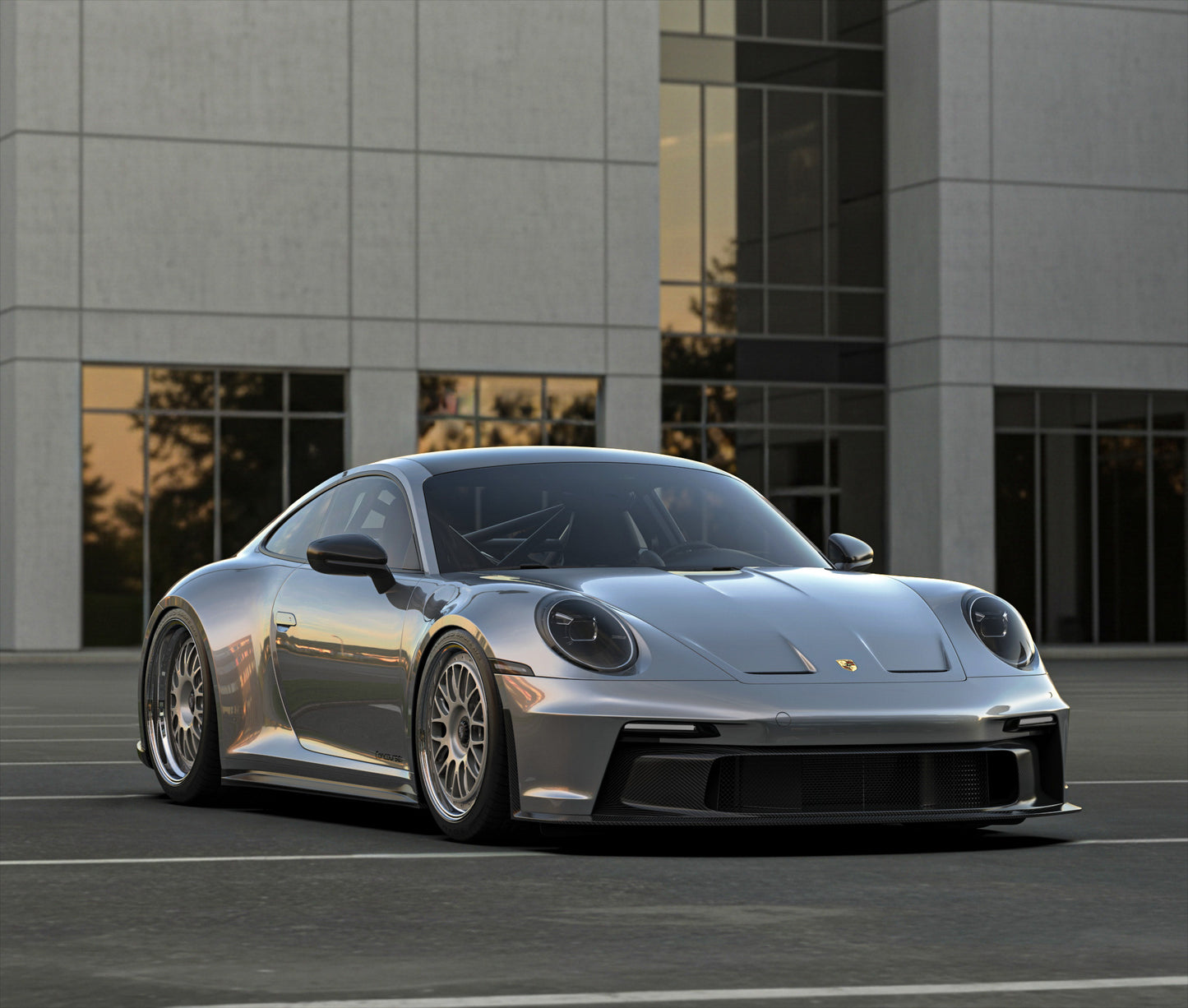 Front Lip Spoiler / 992.1 GT3