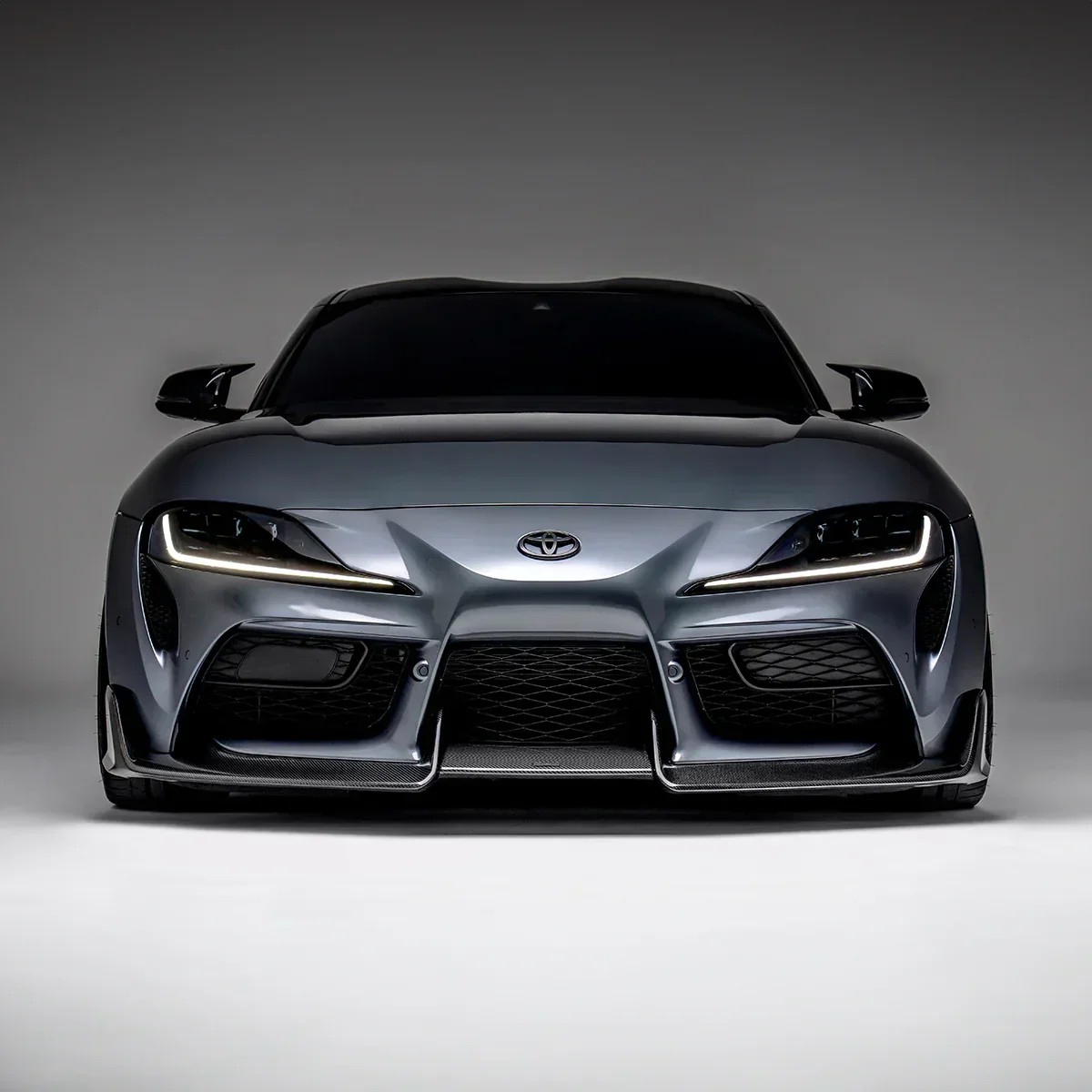 カーボンファイバー フロントリップ(純正バンパー用) / TOYOTA GR SUPRA
