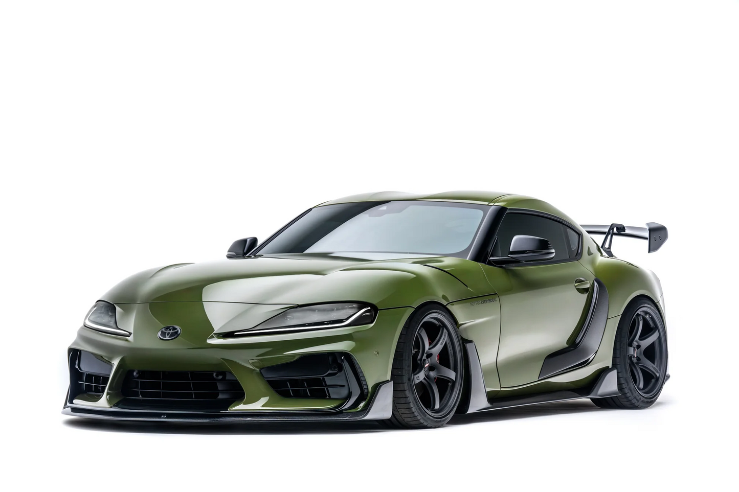 カーボンファイバー フロントリップ(ADRO バンパー用) / TOYOTA GR SUPRA