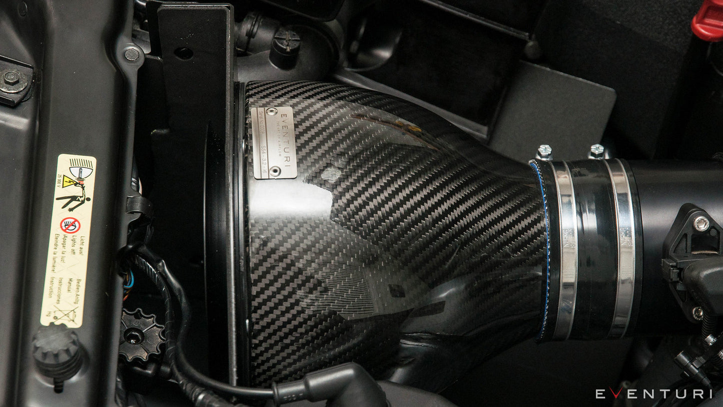 BMW E46 M3 - Black Carbon intake