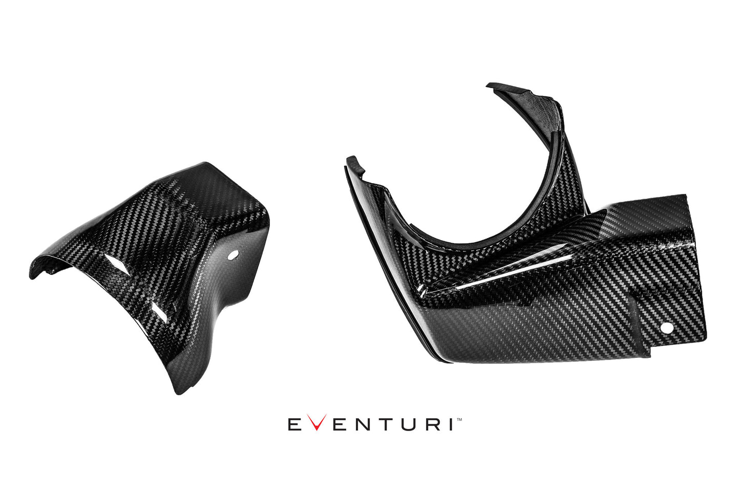 BMW F8X M3 / M4 - Full Black Carbon intake with SEALED Carbon ducts