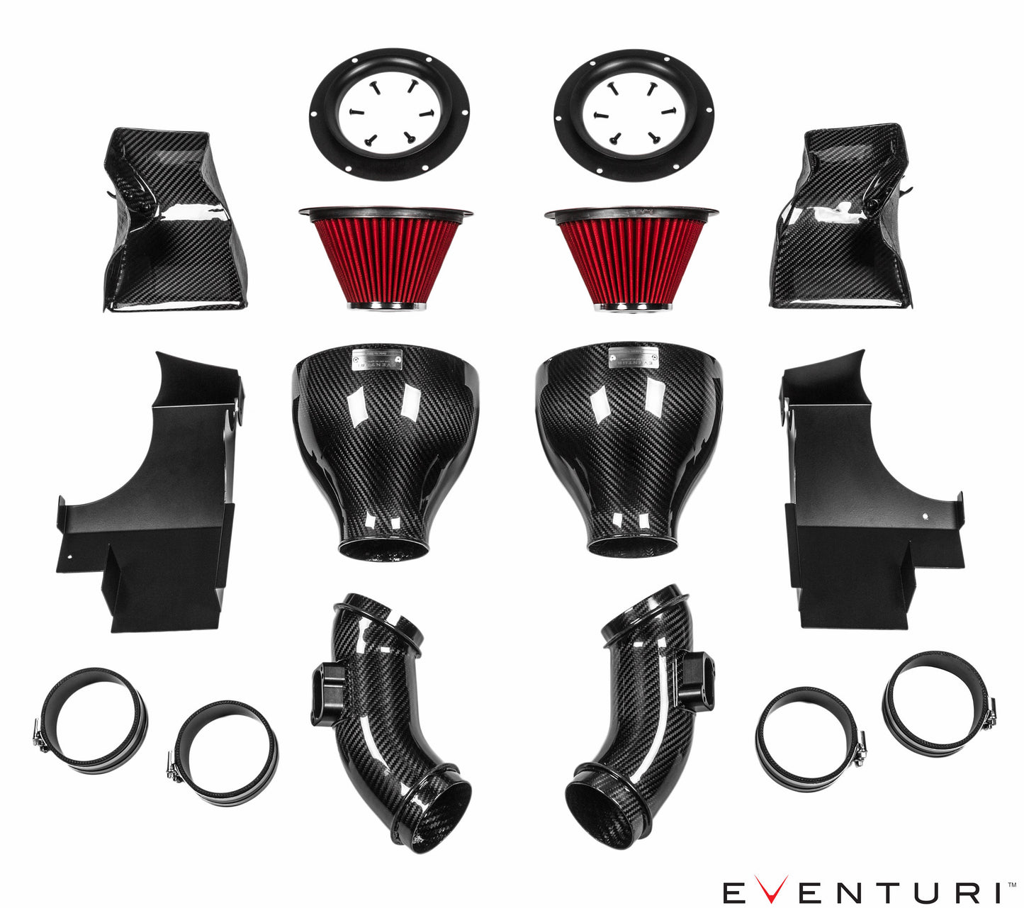 BMW F1X M6 - Full Black Carbon intake