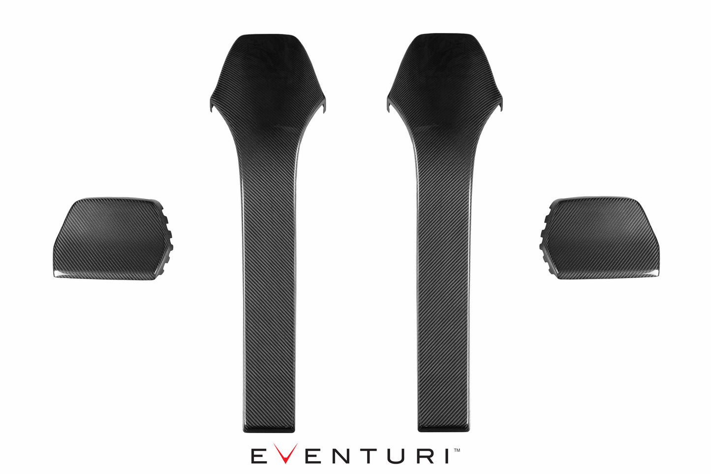 BMW F8X M3 / M4 - Black Carbon Seat Back Covers