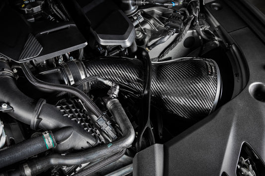 BMW F9X M5 / M8 - Black Carbon intake with shrouds