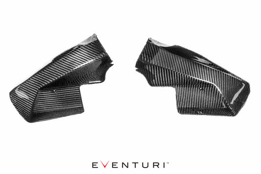 BMW F9X M5 / M8 - Shroud set for upgrading V1 intake