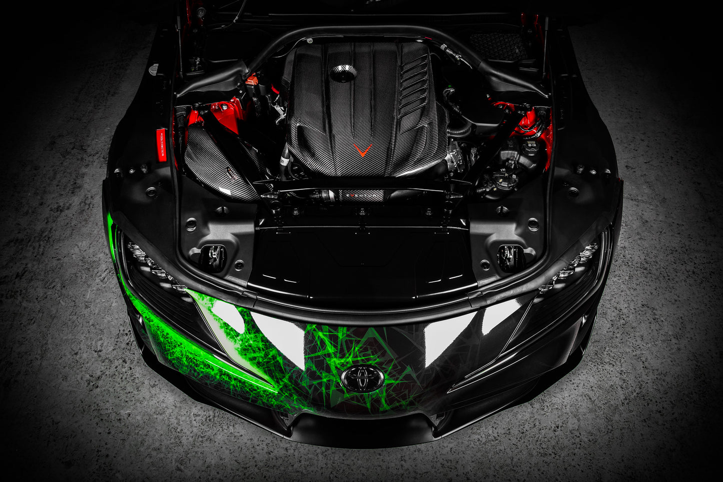 TOYOTA MK5 A90 - Carbon Engine cover