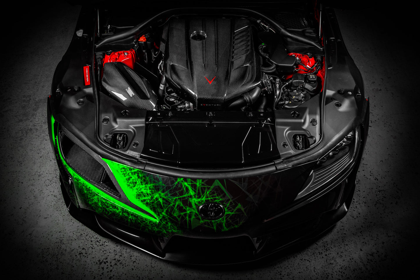 TOYOTA MK5 A90 - Carbon Headlamp Duct