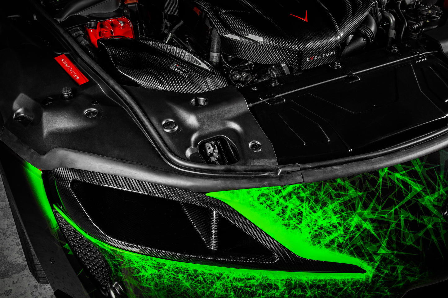 TOYOTA MK5 A90 - Carbon Headlamp Duct