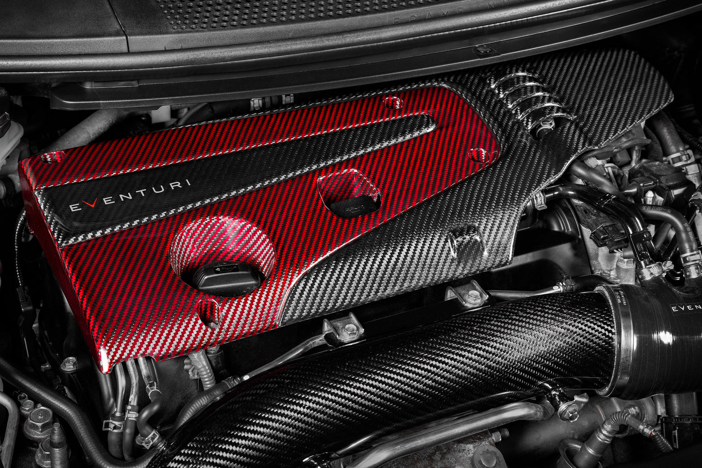 HONDA FK2 Civic - Carbon intake with upgraded Carbon Tube(for LHD)