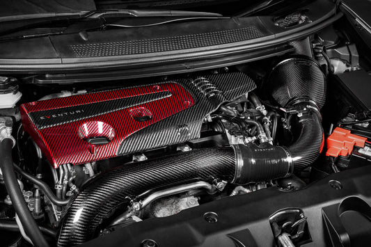 HONDA FK2 Civic - Engine Cover Red and Black
