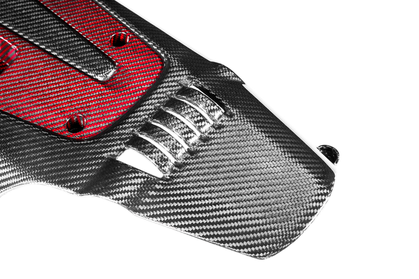 HONDA FK2 Civic - Engine Cover Red and Black