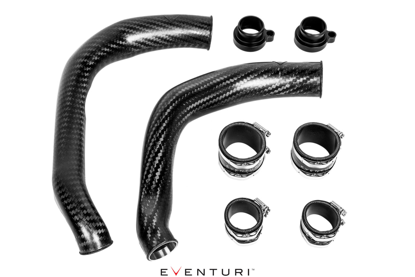 BMW S55 - Carbon Chargepipes - Set of 2 Upper Chargepipes