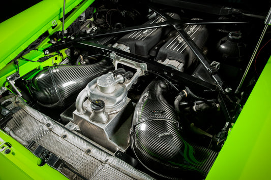 LAMBORGHINI Huracan - Carbon Engine Cover Set Matte Finish