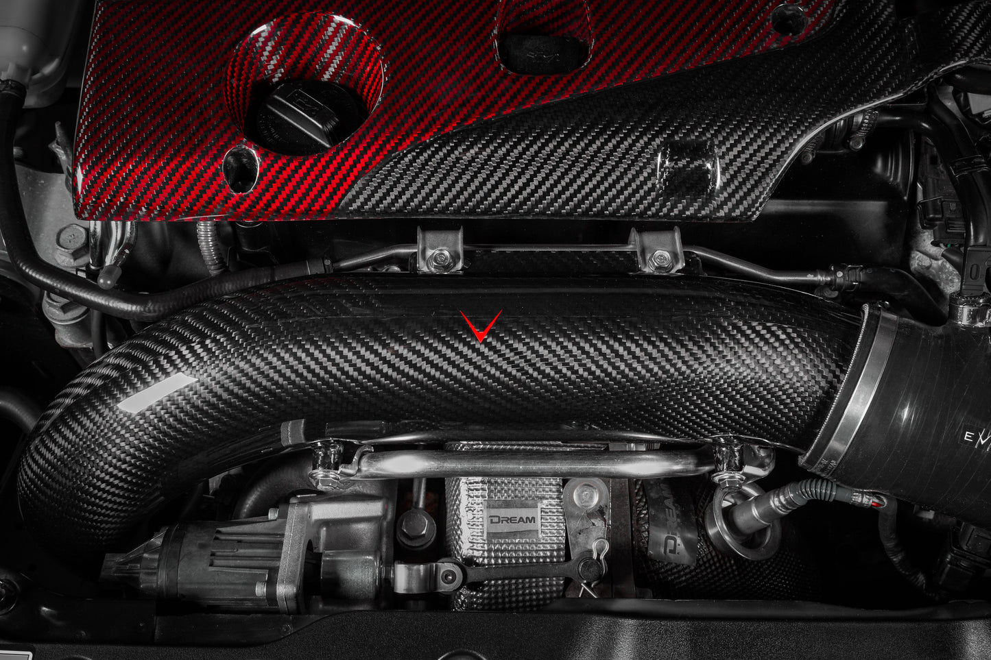 HONDA FL5 Civic - Carbon Turbo Tube