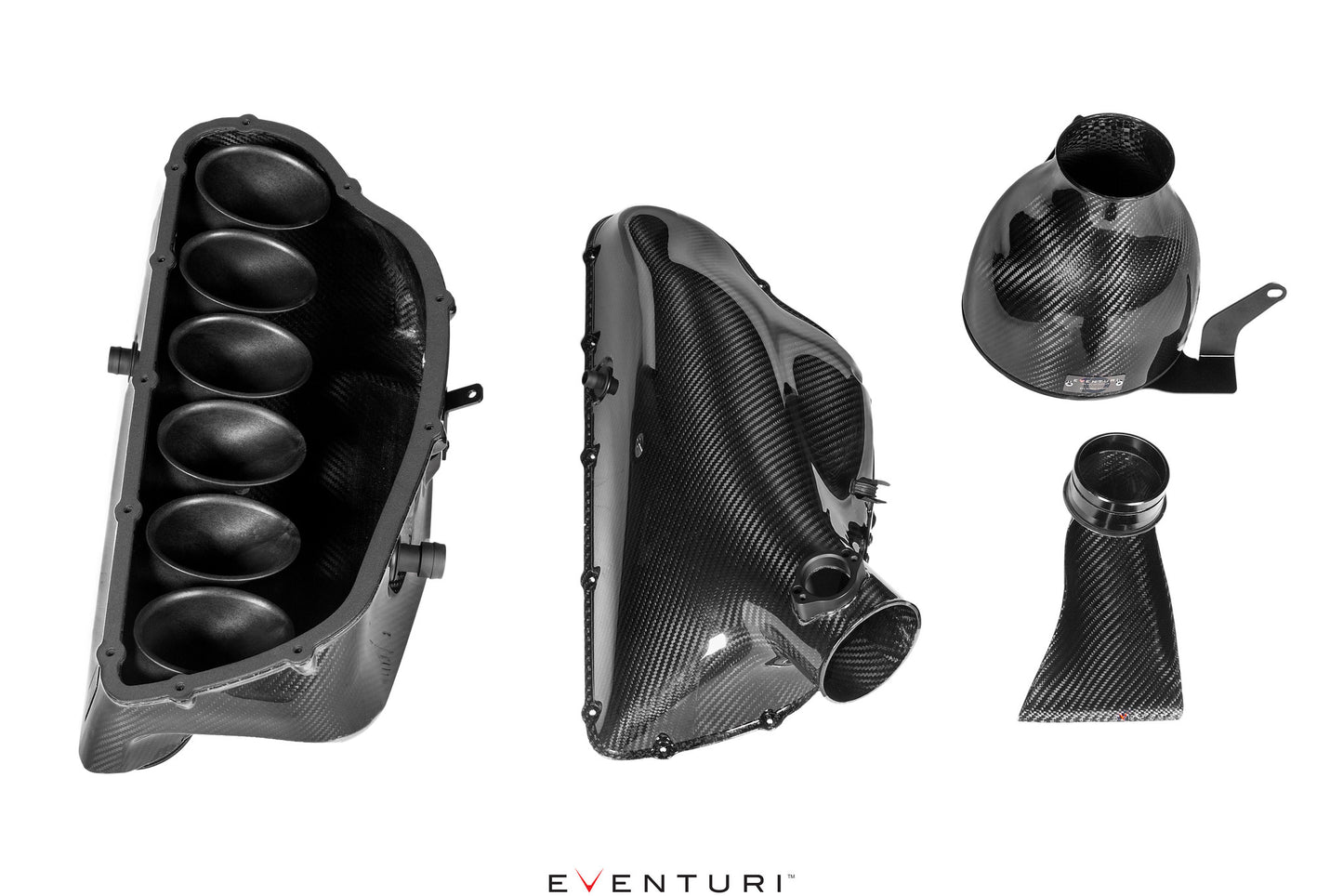 BMW E46 M3 - Hybrid Carbon Airbox with Full Carbon Intake