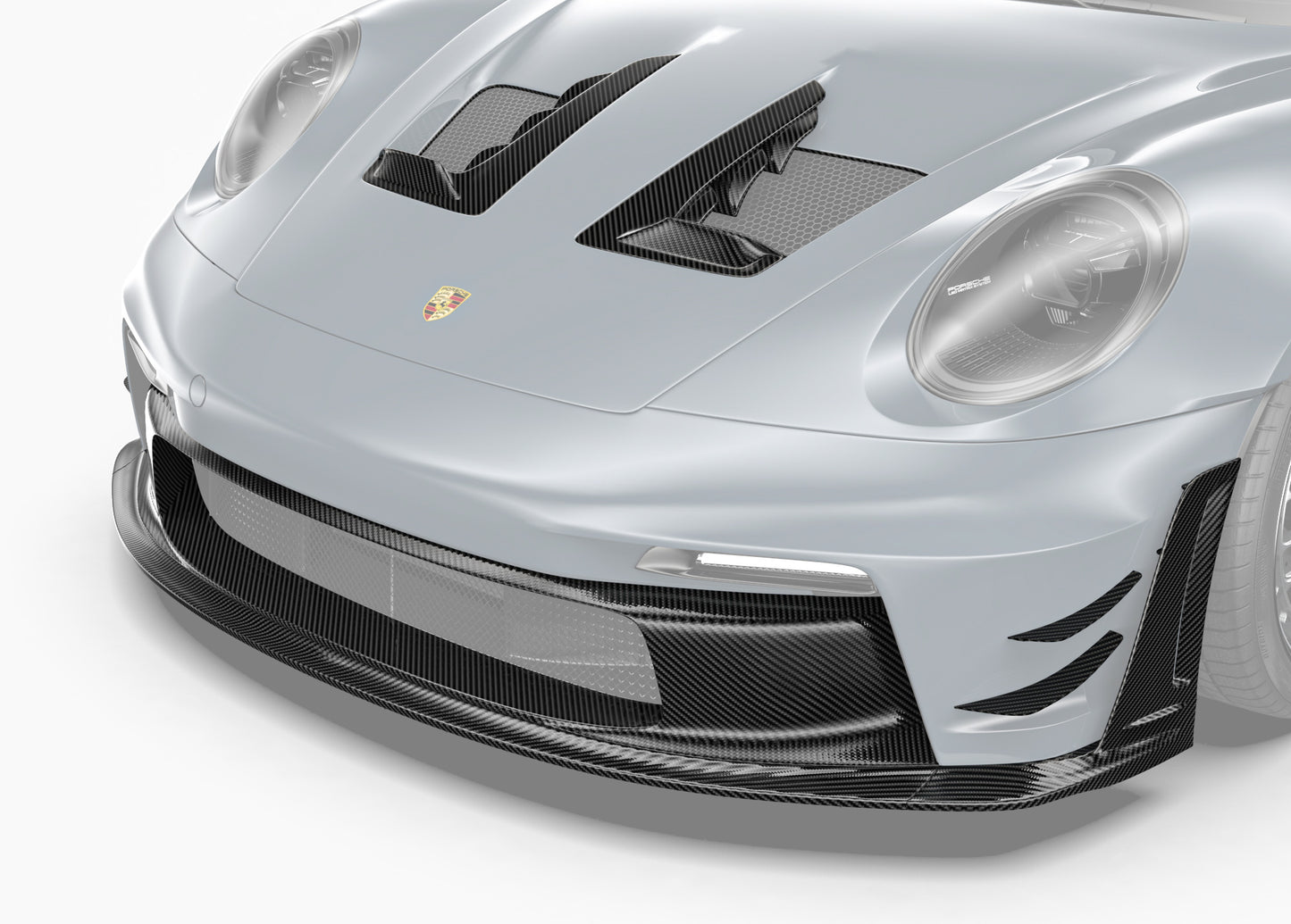 Front Lip Spoiler / 992.1 GT3 RS