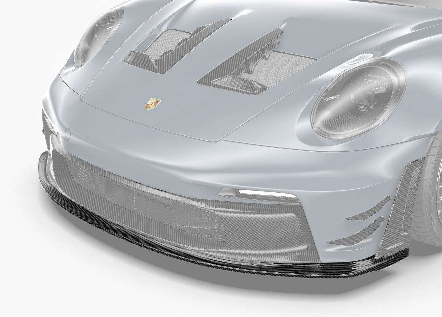 Front Lip Spoiler / 992.1 GT3 RS