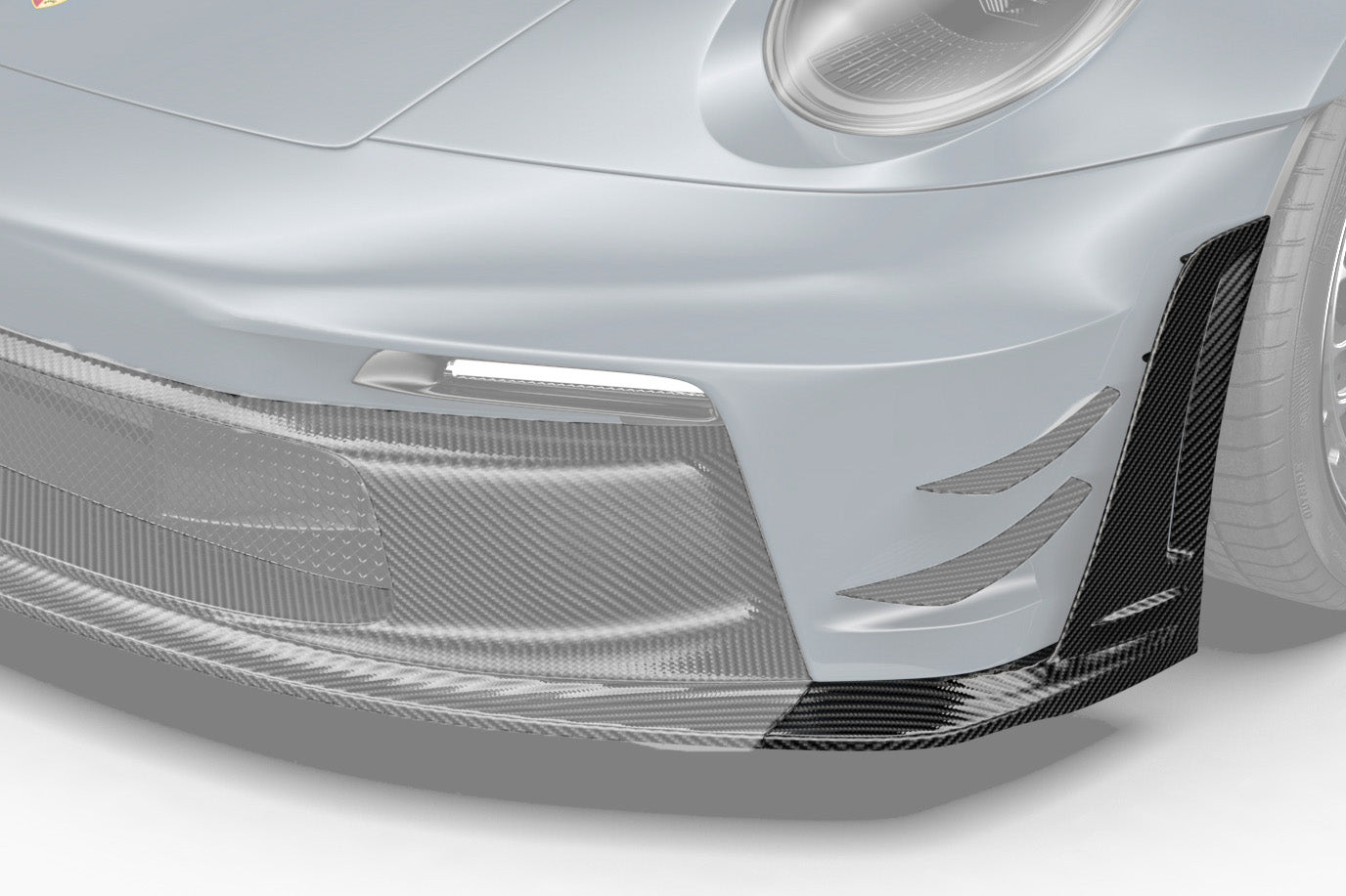 Front Spoiler Side Knife / 992.1 GT3 RS
