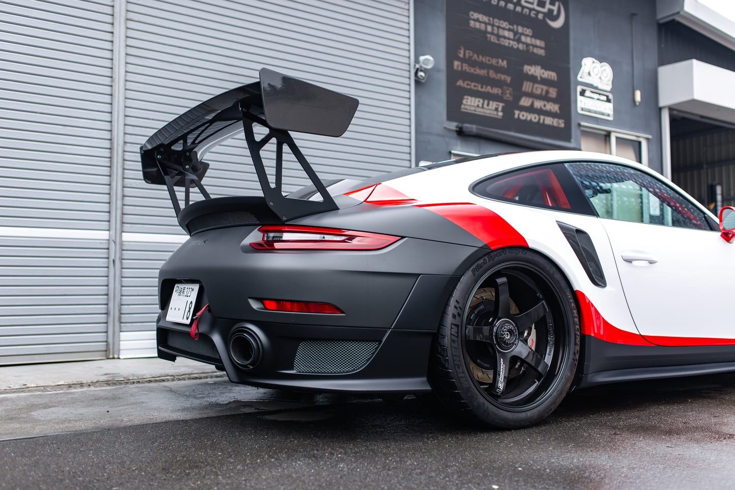High Mount Wing stay / 991.1,991.2 GT3/RS