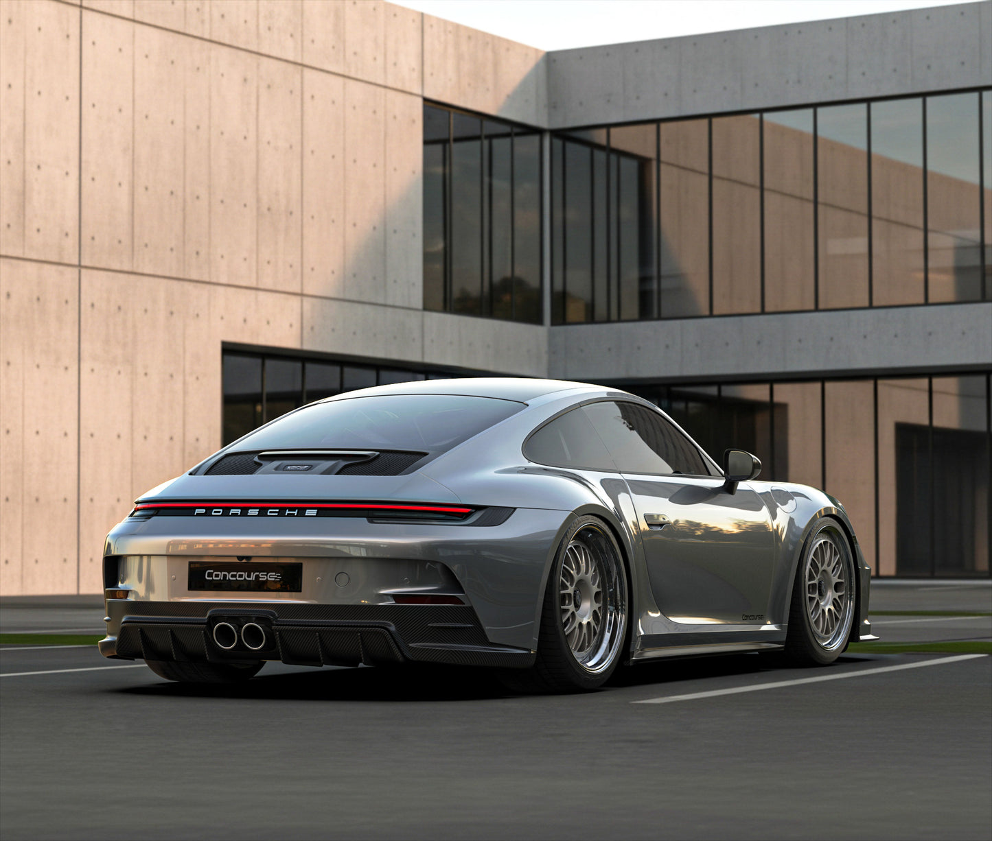 Rear Bumper / 992.1 GT3