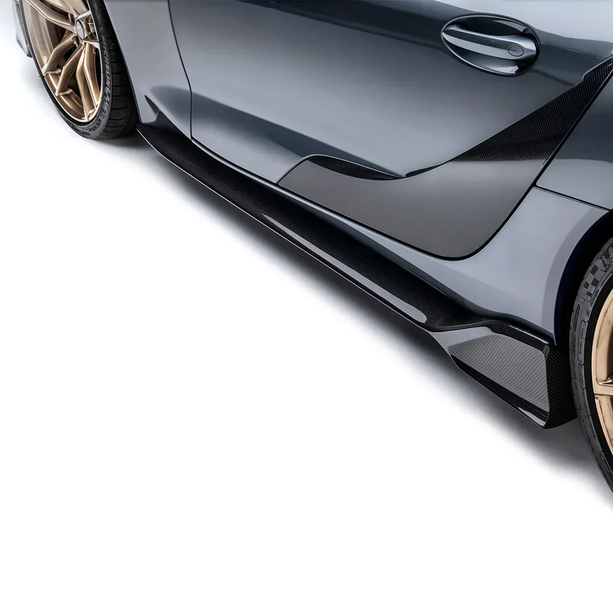 カーボンファイバー サイドスカート V1 / TOYOTA GR SUPRA
