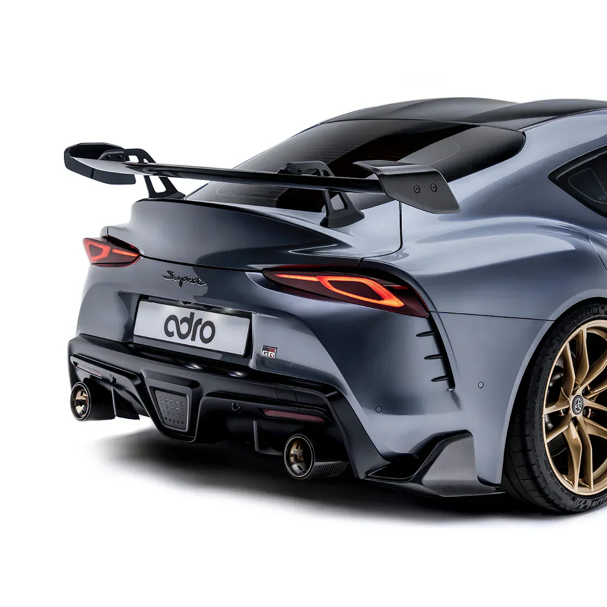 カーボンファイバー リアウイングレット / TOYOTA GR SUPRA