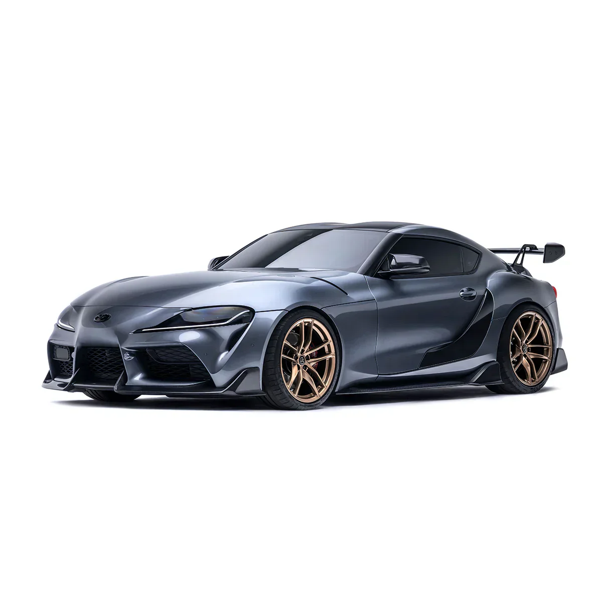 カーボンファイバー フロントリップ（純正バンパー用） / TOYOTA GR SUPRA