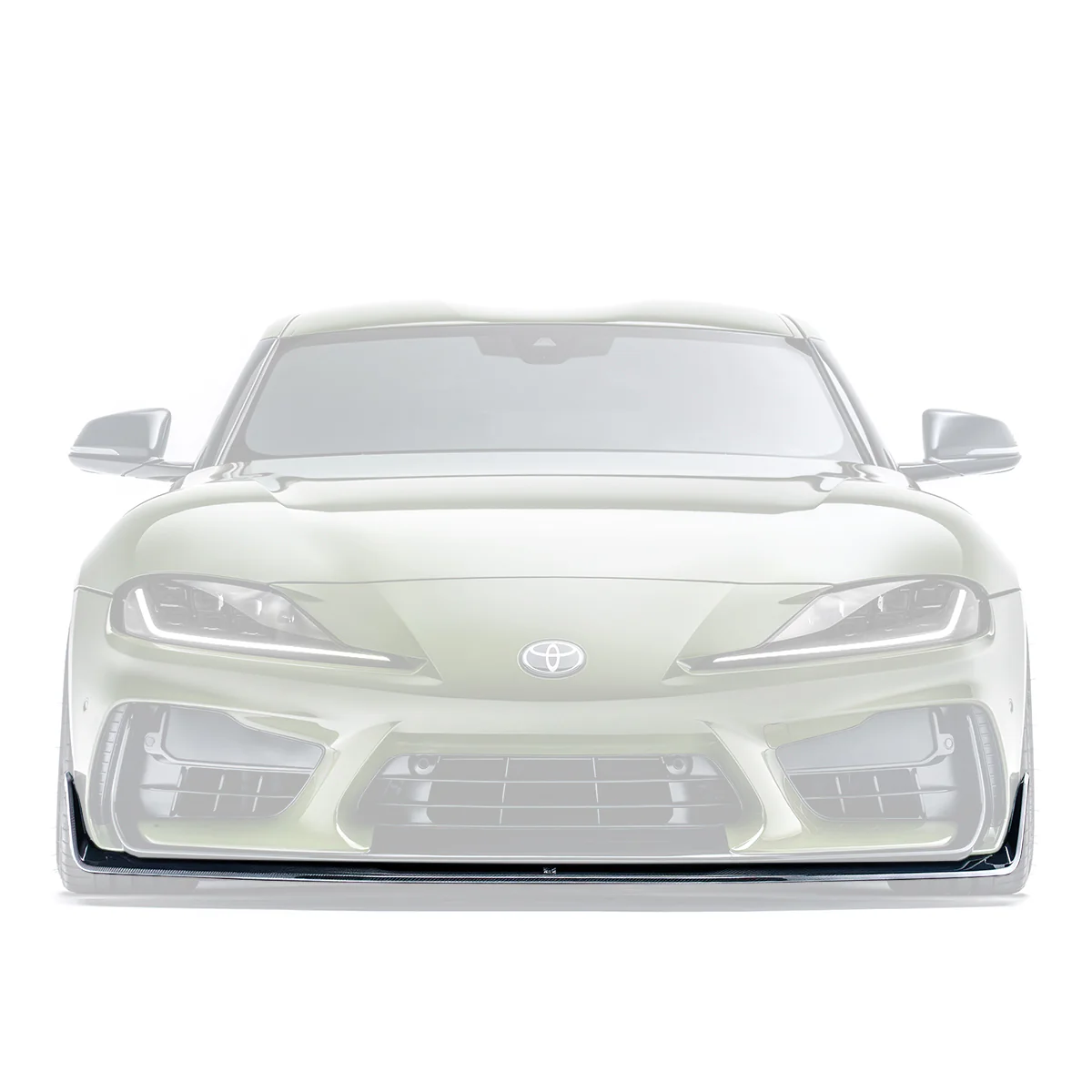 カーボンファイバー フロントリップ（ADRO バンパー用） / TOYOTA GR SUPRA
