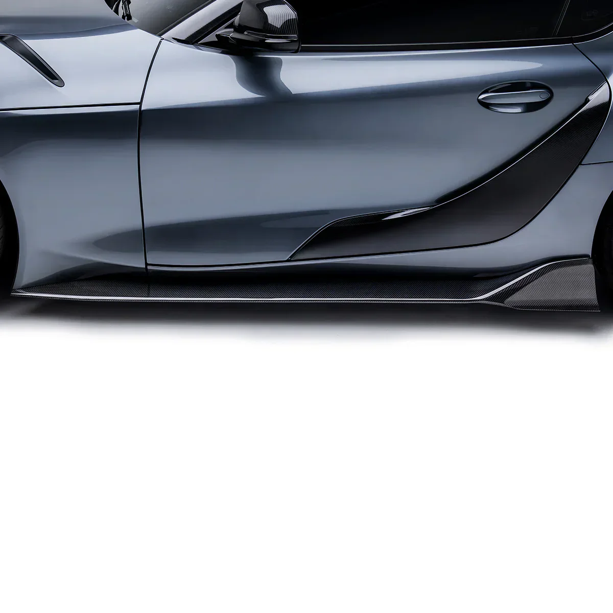 カーボンファイバー サイドスカート V1 / TOYOTA GR SUPRA