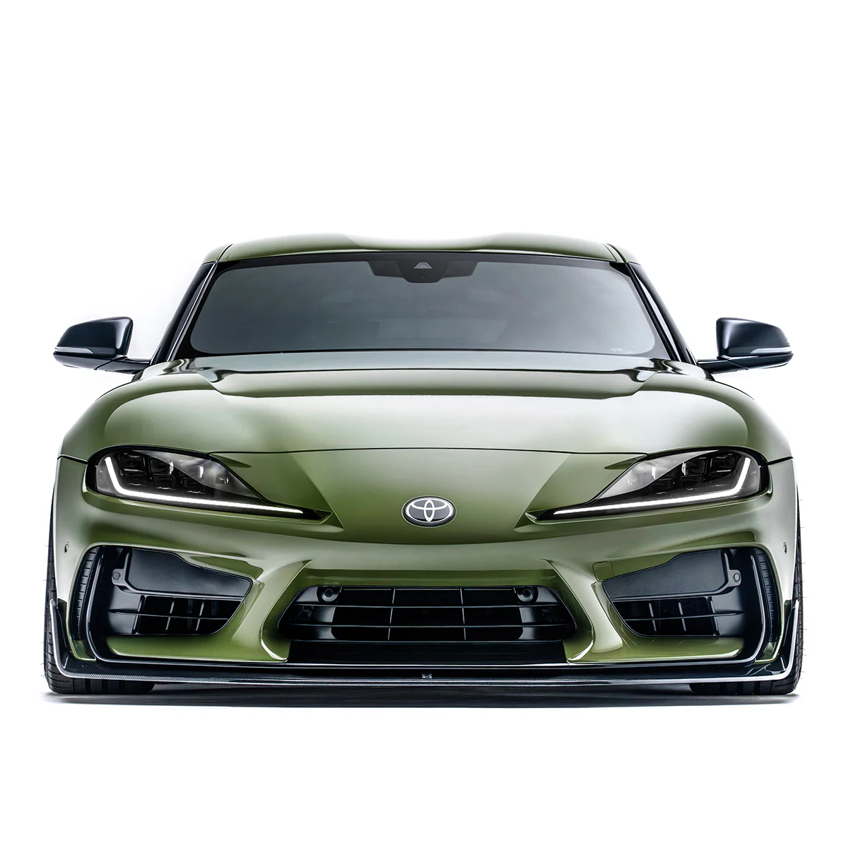 カーボンファイバー フロントリップ（ADRO バンパー用） / TOYOTA GR SUPRA