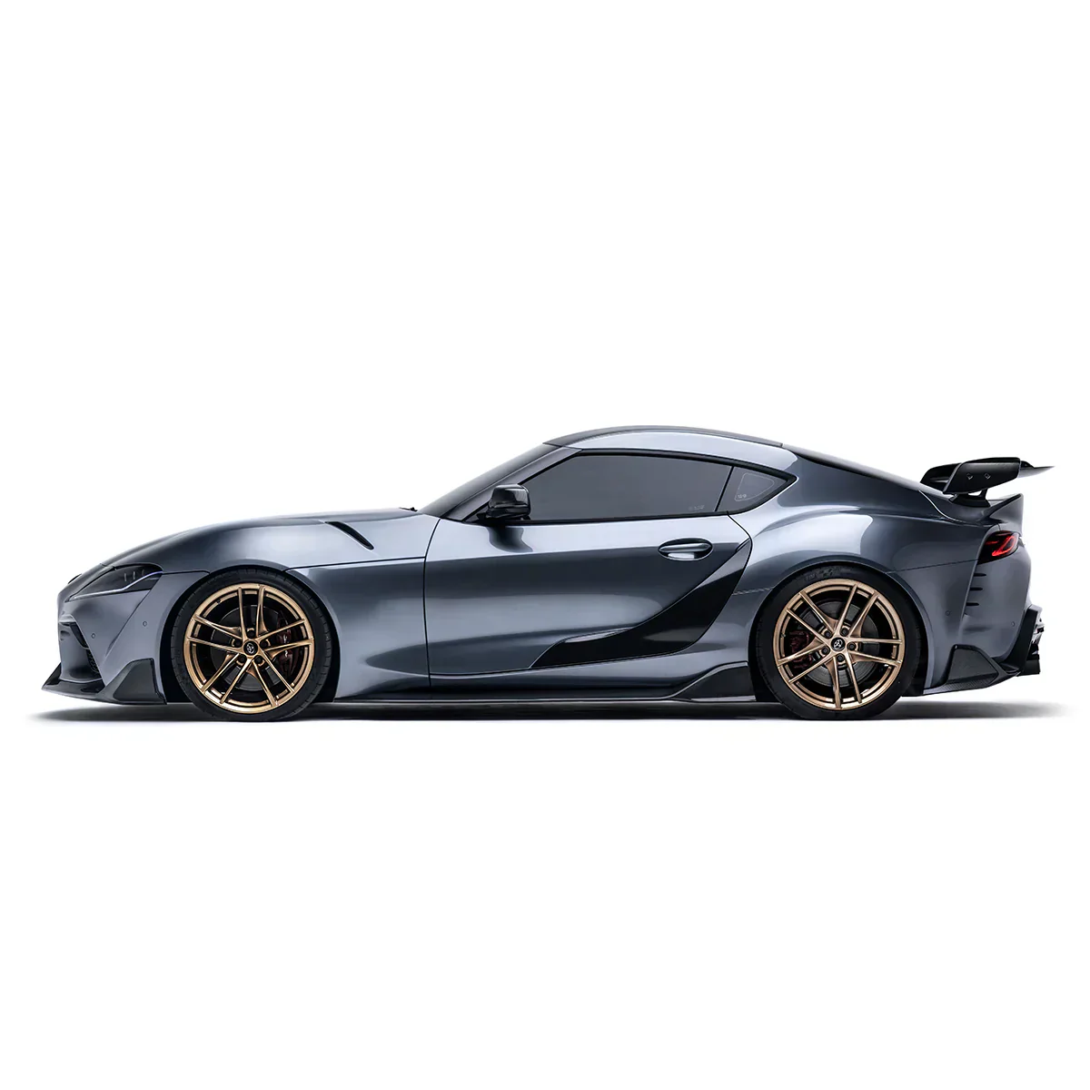 カーボンファイバー フロントリップ（純正バンパー用） / TOYOTA GR SUPRA