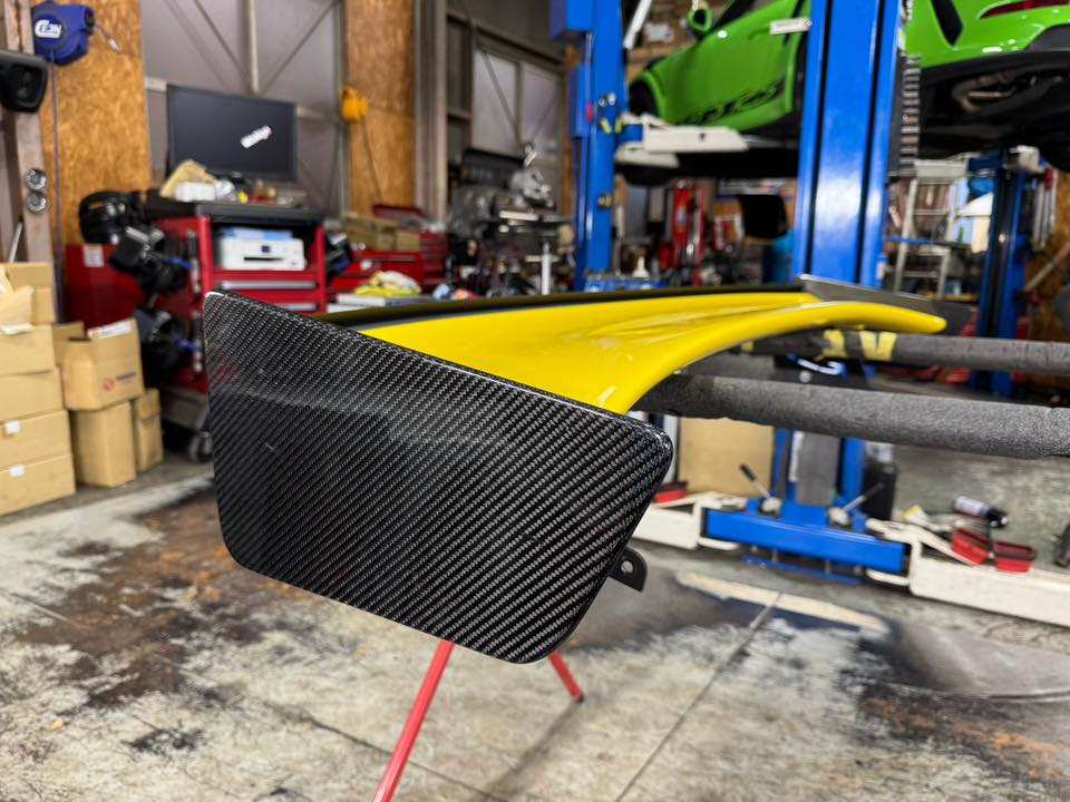 OEM Fit Wing plate / 991.1,991.2 GT3/RS