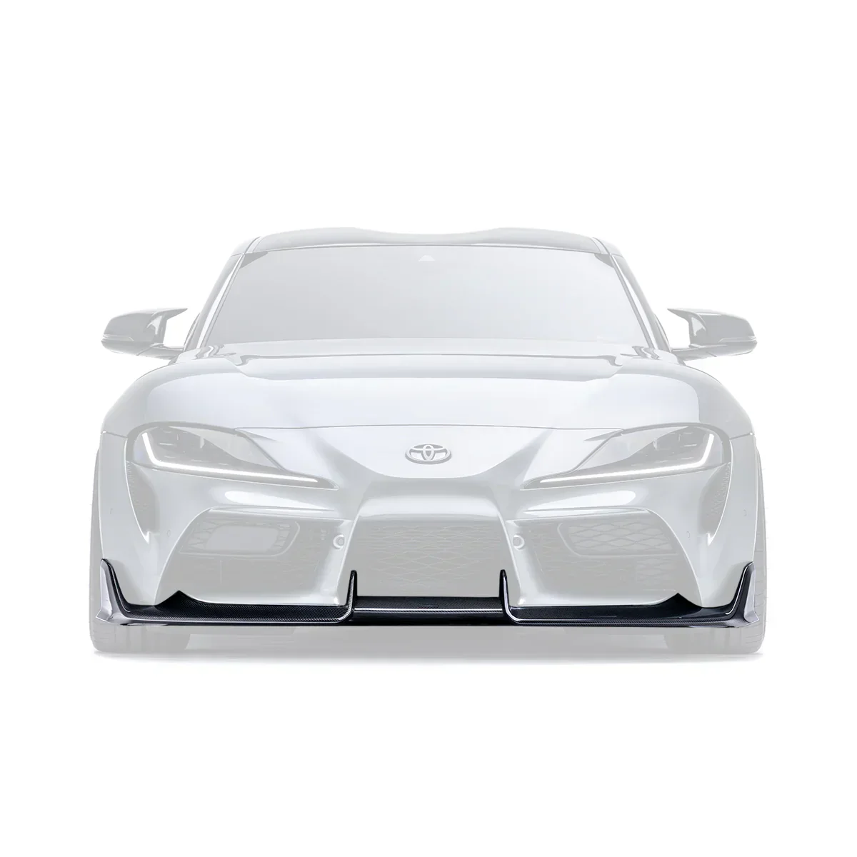 カーボンファイバー フロントリップ（純正バンパー用） / TOYOTA GR SUPRA