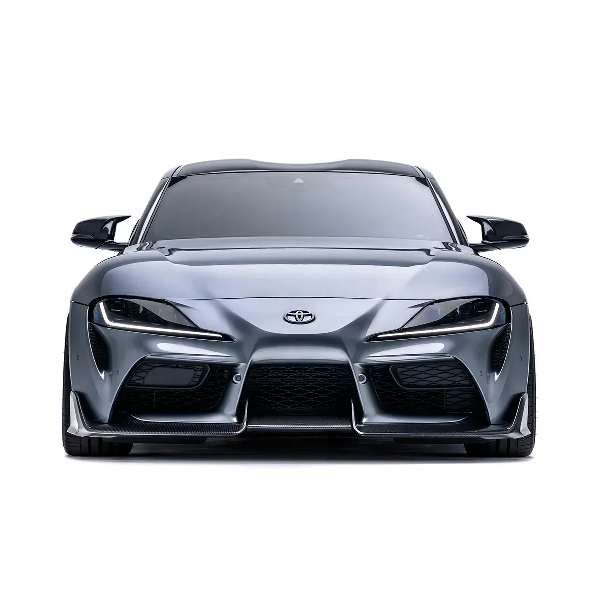 カーボンファイバー フロントリップ（純正バンパー用） / TOYOTA GR SUPRA