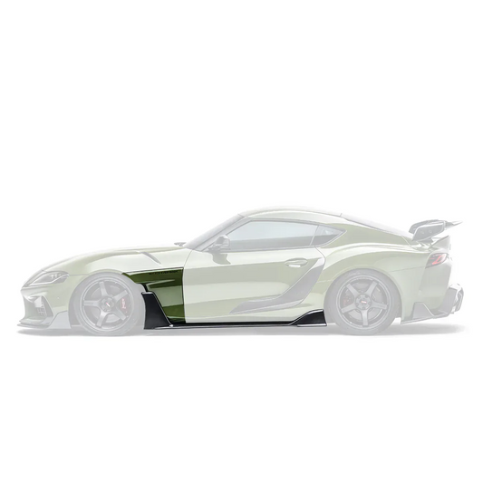 カーボンファイバー サイドスカート V2  / TOYOTA GR SUPRA